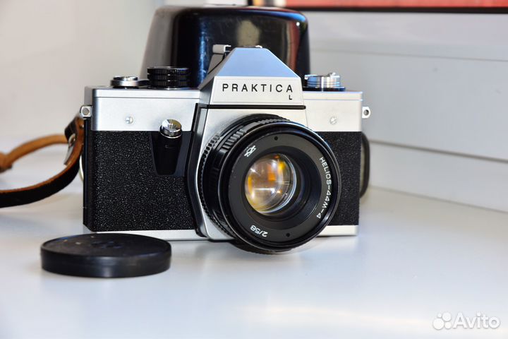 Praktica L Pentacon зеркалка Гелиос-44М-4 58mm f/2