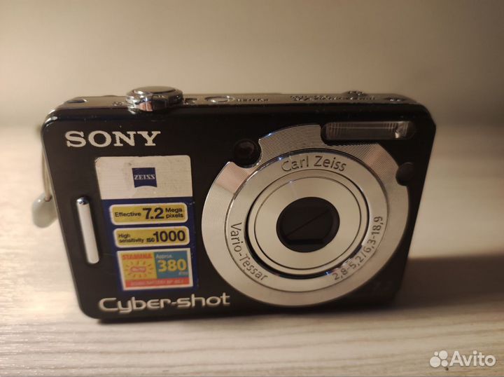 Цифровой фотоаппарат sony cuber-shot DSC-W55