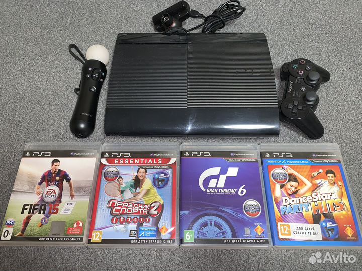 Игровая приставка sony playstation 3