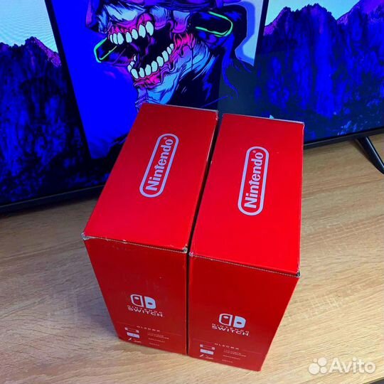 Прошитые Nintendo Switch Oled новые