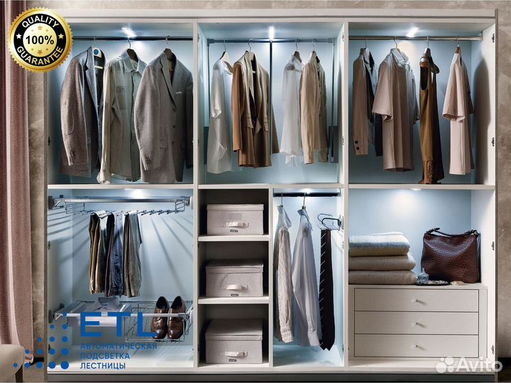 Умная система подсветки мебели и гарнитура с 5-лет