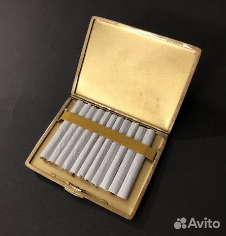 Портсигар винтаж 40х годов