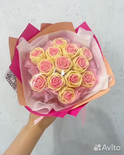 Букет из шоколадных роз