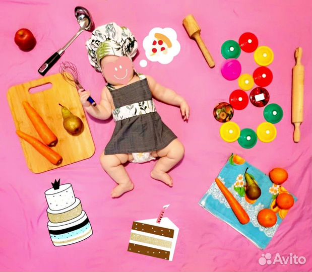 Детский костюм для фотосессии. Костюм повара