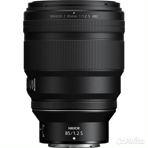 Объектив Nikon nikkor Z 85mm f/1.2 S, чёрный