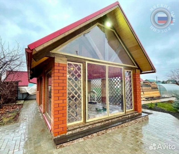 Мягкие окна для кафе/террас/беседок