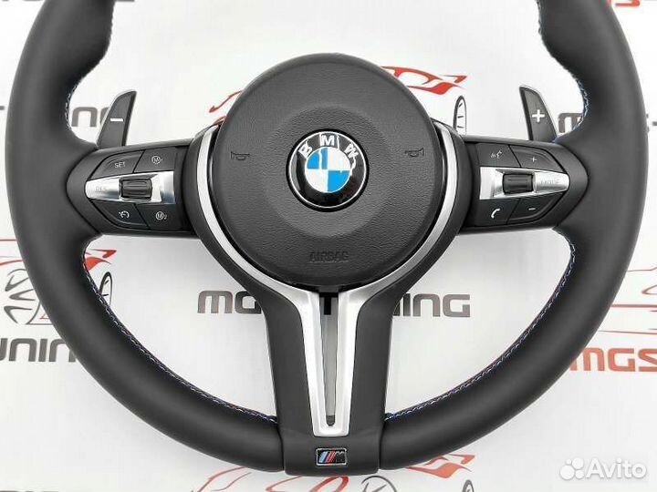 Руль стиль M6 + подушка BMW 6 серия F06 F12 F13