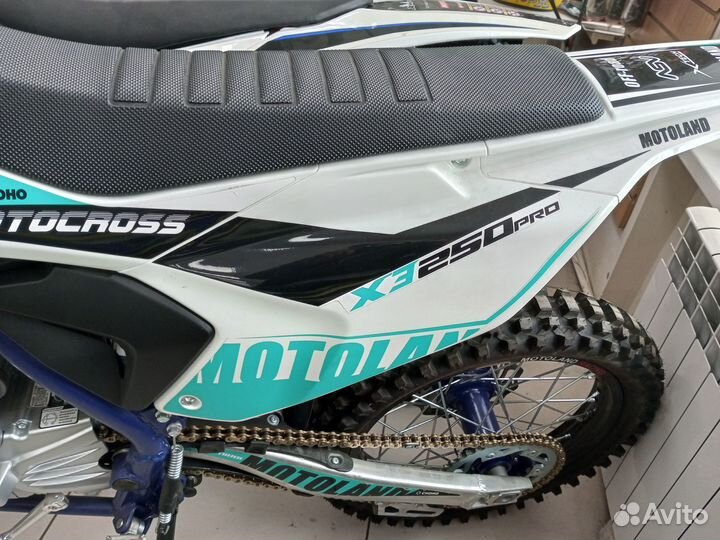 Мотоцикл Кроссовый Motoland X3 250 PRO (172FMM)