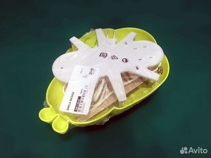 Детский светильник игрушка Smila Bagge желтый 1 шт