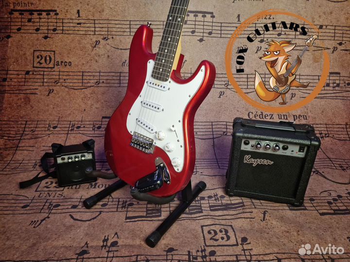 Электрогитара + усилитель (комплект)