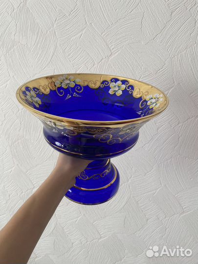 Вазы для фруктов и конфет Богемия,лепка