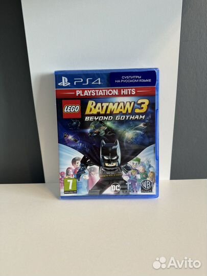 Lego batman 3 beyond gotham ps4 (диск новый)