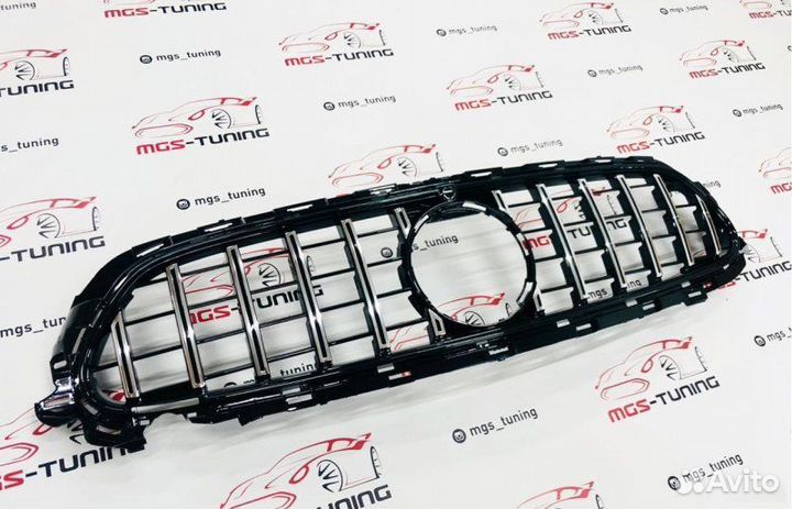 Решетка Mercedes E-Coupe 238 рестайлинг GT Chrome
