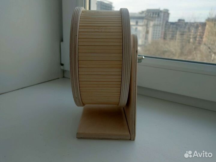 Колесо для грызунов деревянное