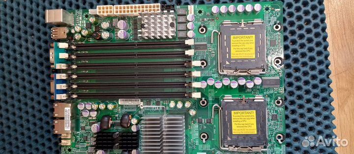 Материнская плата SuperMicro x7dvl-E Dual LGA771