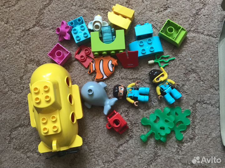 Lego duplo батискаф