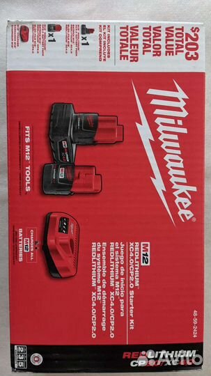 Аккумуляторы Milwaukee M12 M18