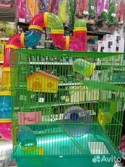 Клетки для хомячка, крыски, шиншиллы