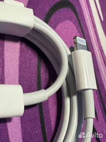 Оригинальный провод type-c lightning