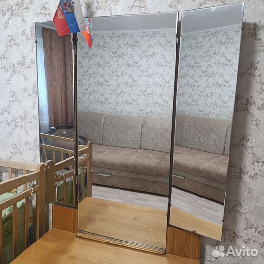 Трюмо трельяж с зеркалом СССР