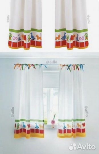 Шторы для детской IKEA