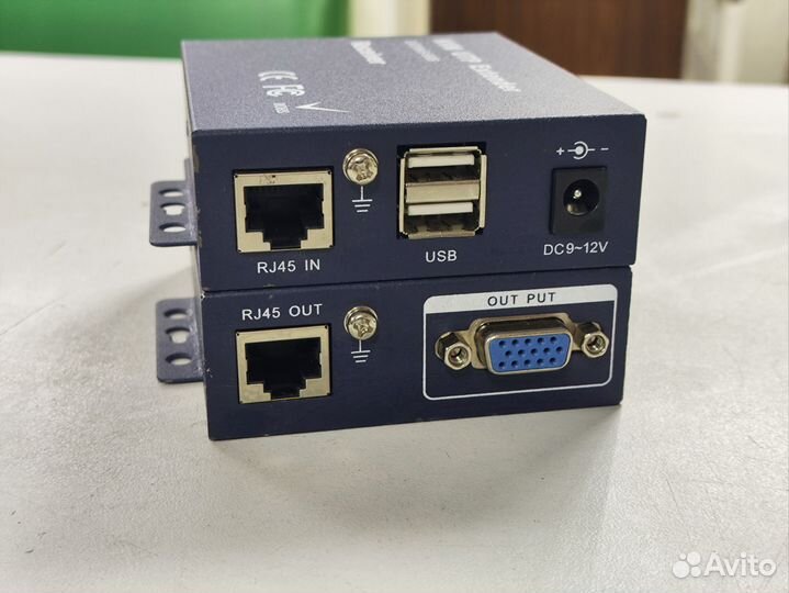 KVM удлинитель VGA и USB Qtech QVC-VU100