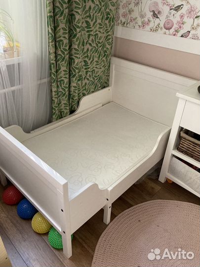 Детская раздвижная кровать Икеа Сундвик