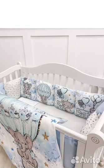 Бортики в детскую кроватку