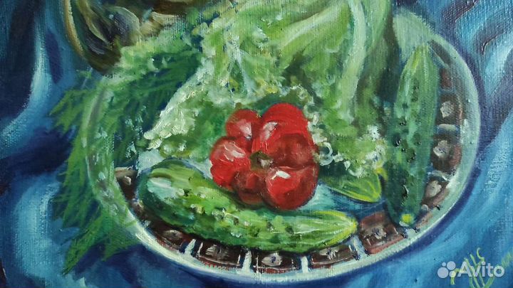 Живопись Натюрморт 35х45 холст масло