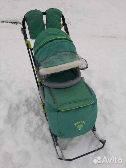 Санки-коляска ника 7-3