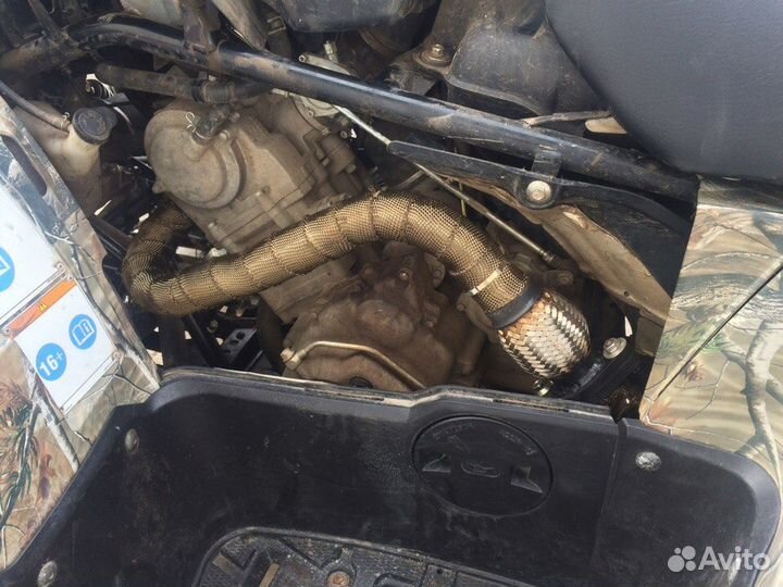 Выхлоп Yamaha Grizzly 700