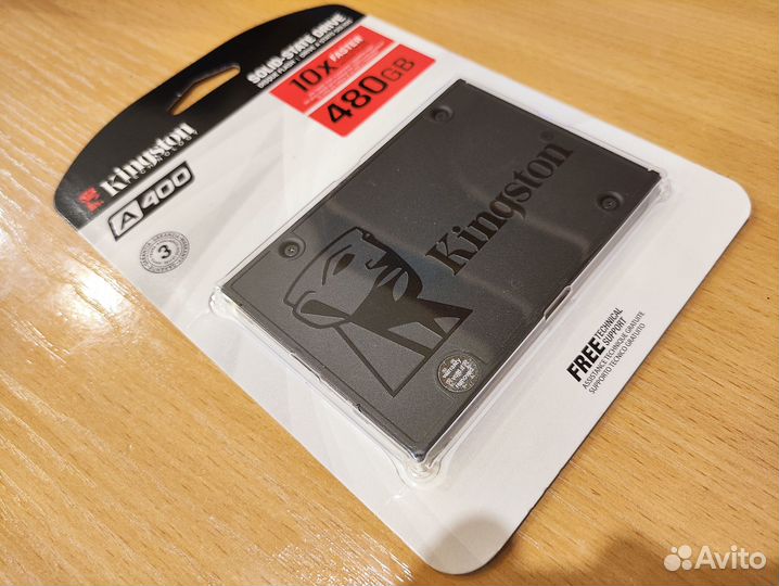SSD Kingston на 480gb, новый