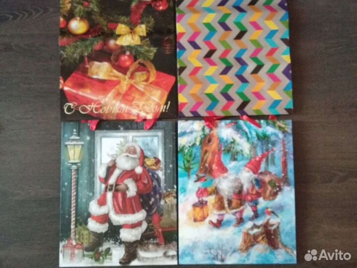 Пакеты подарочные Новогодние
