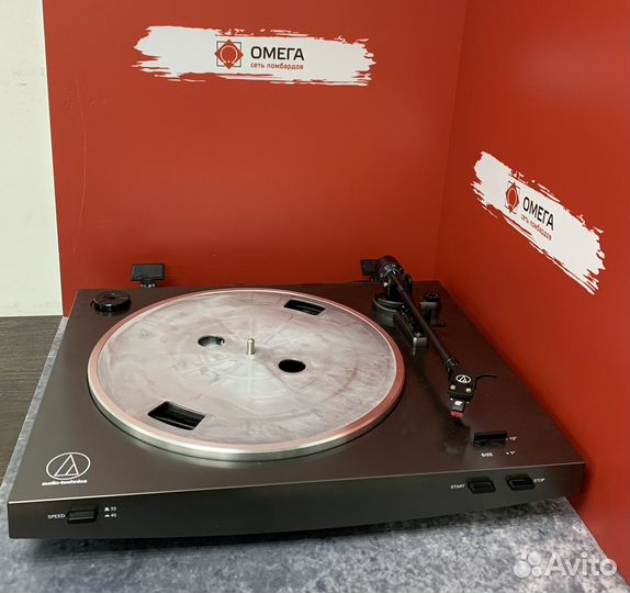 Виниловый проигрыватель Audio-Technica AT-LP2X gre