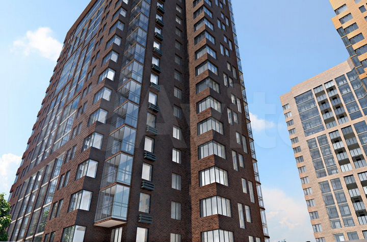 2-к. квартира, 74,9 м², 11/17 эт.