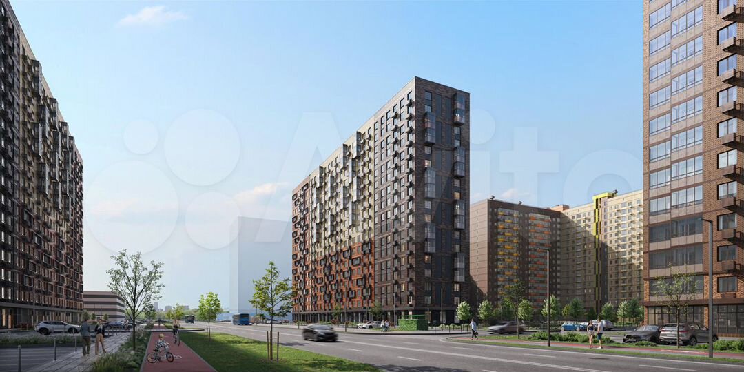 2-к. квартира, 52,3 м², 12/17 эт.