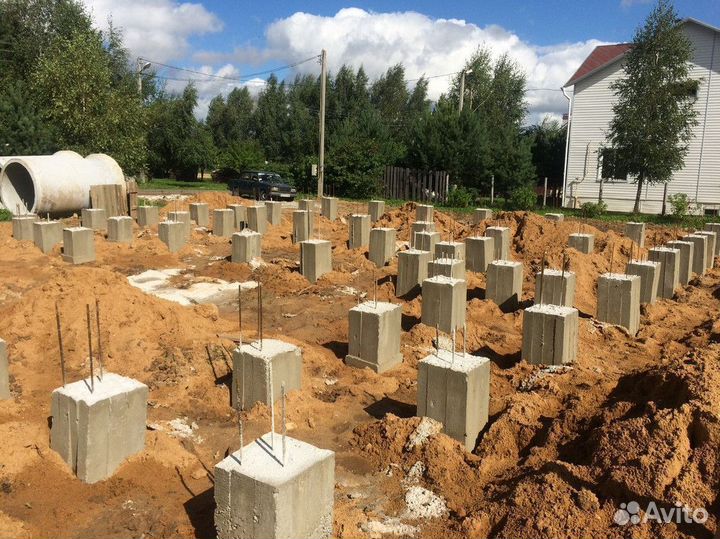 Жб, Железобетонные, Забивные, Жби Бетонные сваи