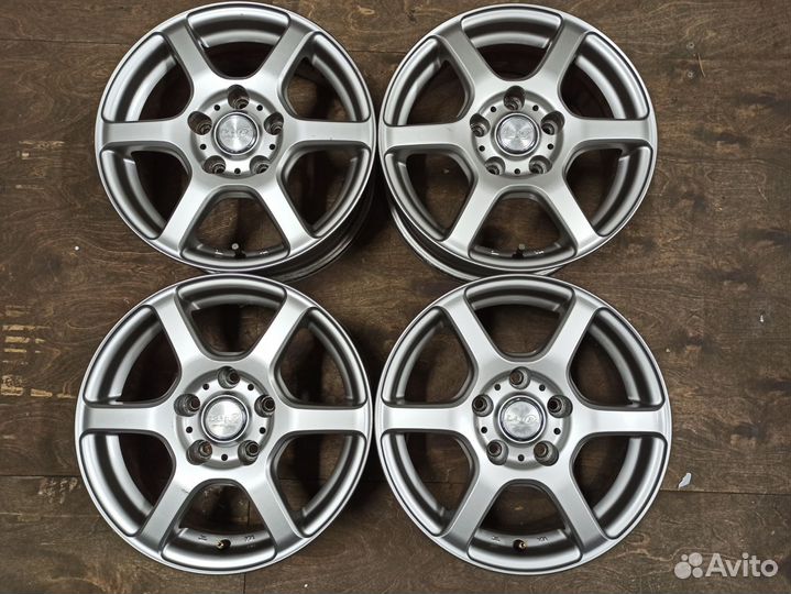 Диски 15 5х114,3 ET43 темные из Японии