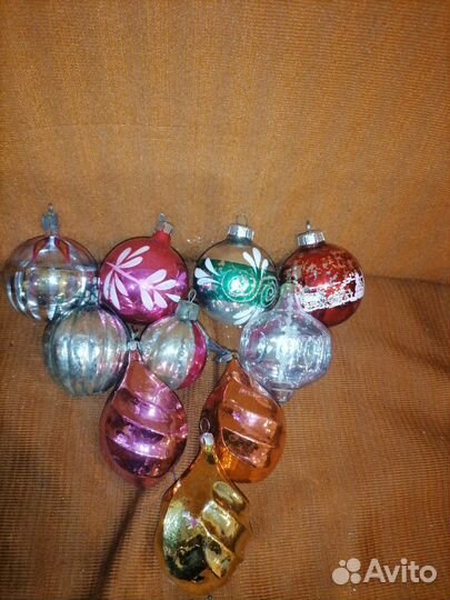 Елочные игрушки СССР