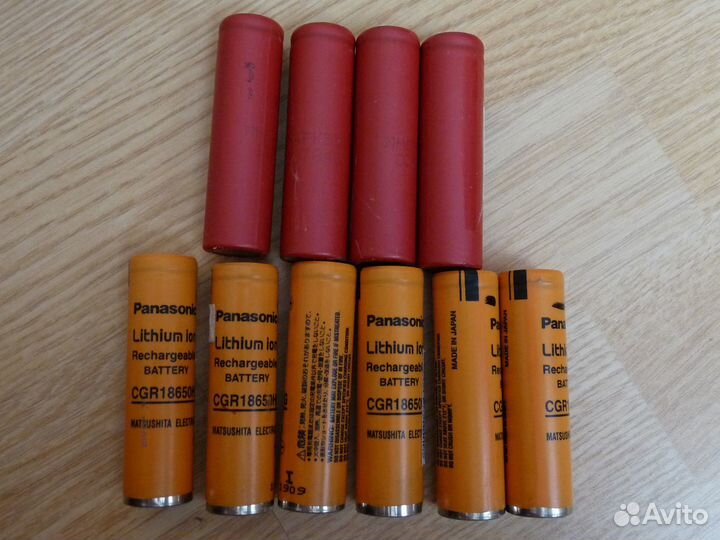 Литиевые аккумуляторы 18650