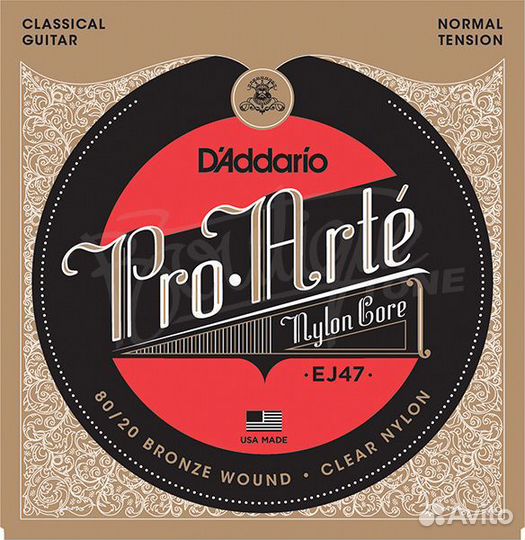 D'Addario EJ47 PRO arte Струны для классической г