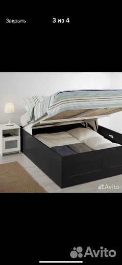 Кровать бремнэс IKEA 140*200