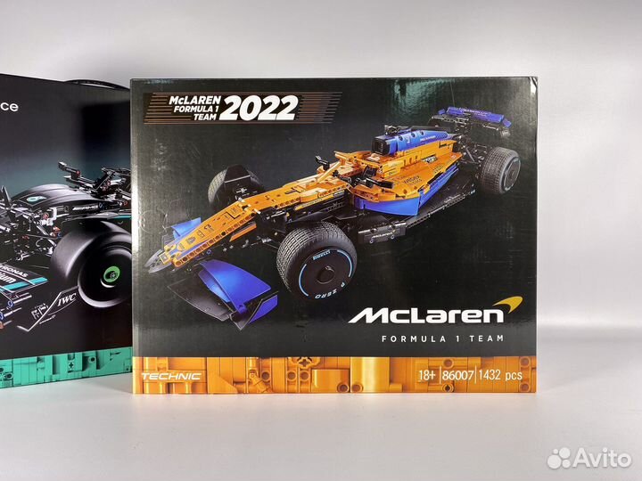 Конструкторы F1 Mercedes AMG и Mclaren