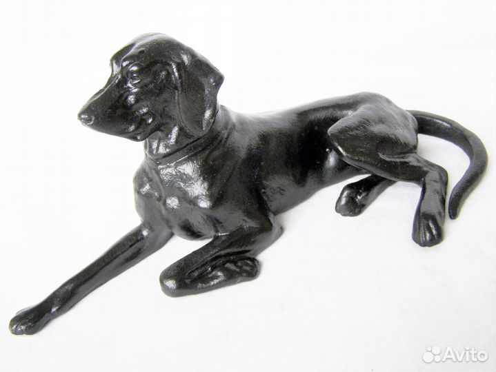 Собака. Поинтер, дог. Каслинское литье. Касли