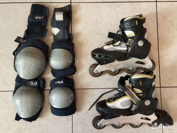 Детские ролики и защита