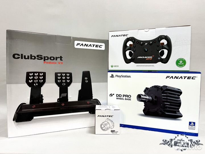 Комплекты Fanatec DD Pro McLaren/FormulaPS,PC,Xbox