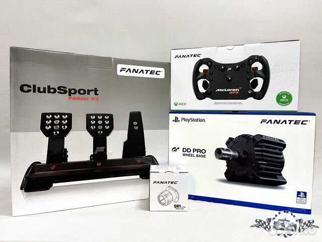 Комплекты Fanatec DD Pro McLaren/FormulaPS,PC,Xbox