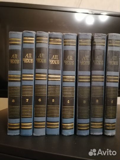Собрание сочинений чехов А. П. В 8-ми томах