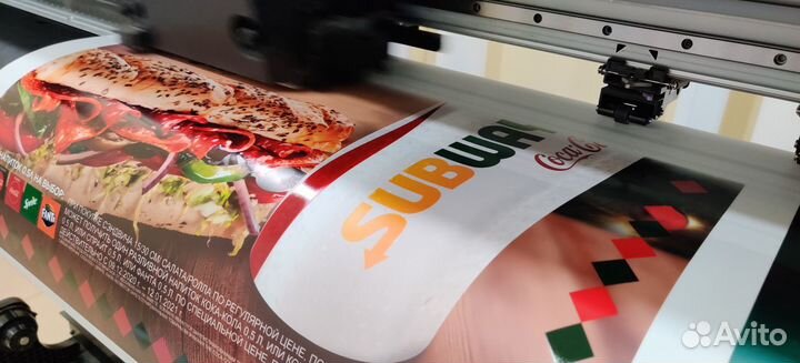 Широкоформатная печать, Интерьерная печать