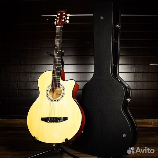 Акустическая гитара Cowboy + Аксессуары